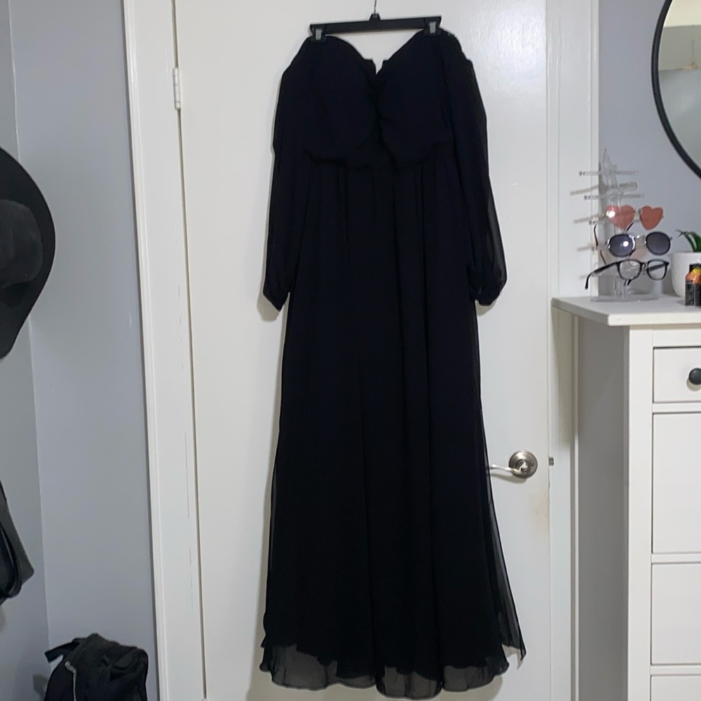 Bedazzled Black Dress